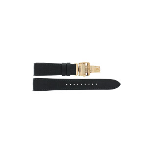 Horlogeband Seiko 7D56-0AA0 / SNP036JC / SNP036P1	 Leder Zwart 21mm