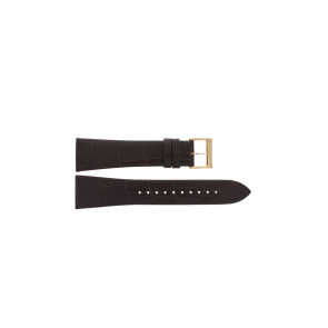 Horlogeband Seiko SKP398P1 / 7N39-0CA0 / L0G0012P0 Leder Bruin 24mm