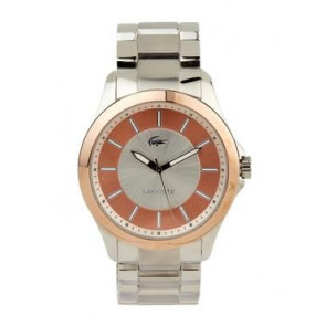 Lacoste horlogeband 2000704 / LC-59-3-34-2330 Staal Staal / RVS 20mm