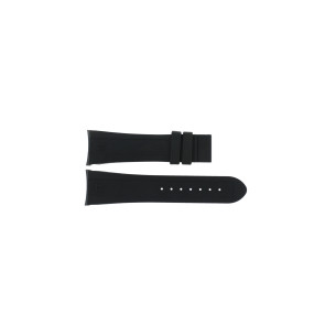 Horlogeband Edox 80088 Silicoon Zwart 24mm