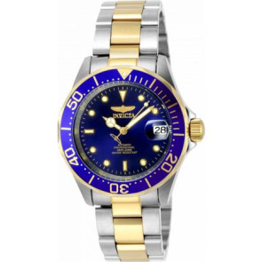 Horlogeband Invicta 8928 / 17042 / 17043 Roestvrij staal (RVS) Bi-Color