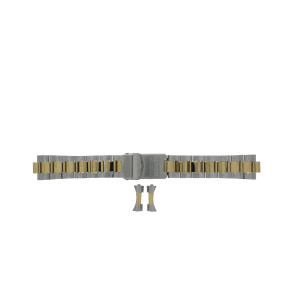 Horlogeband Invicta 8928 / 17042 / 17043 Roestvrij staal (RVS) Bi-Color 20mm