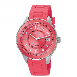 Horlogeband Esprit ES105342004 Silicoon Rood 18mm