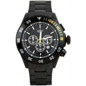 Horlogeband Esprit ES103621006 Aluminium Zwart 21mm