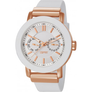 Horlogeband Esprit ES105622001 Silicoon Wit 18mm