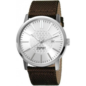 Horlogeband Esprit ES102401003-LED-NYLON Leder Bruin 26mm