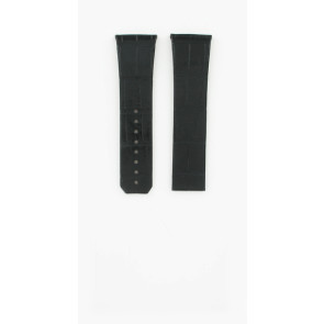 Horlogeband Omega 12318352056001.98000336 Krokodillenleer Blauw 24mm