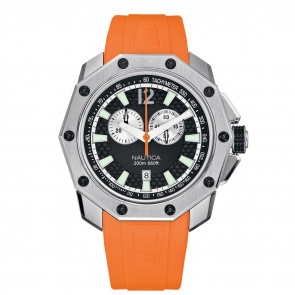 Nautica horlogeband A37519 Rubber Oranje