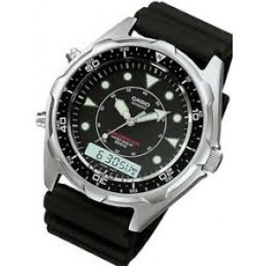 Casio horlogeband 70368314 Kunststof Zwart 22mm 