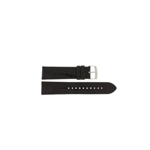 Horlogeband Armani AR0645 Leder Donkerbruin 22mm