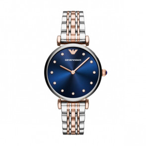 Horlogeband Armani AR11092 Staal Bi-Color 14mm
