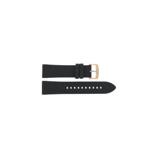 Horlogeband Armani AR11097 Silicoon Zwart 22mm