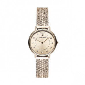 Horlogeband Armani AR11129 Staal Rosé 14mm
