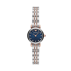 Horlogeband Armani AR11222 Staal Bi-Color 10mm
