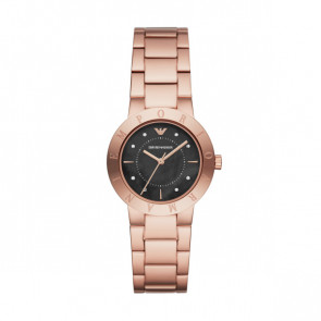 Horlogeband Armani AR11251 Staal Rosé 16mm