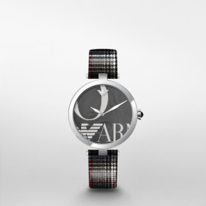 Horlogeband Armani AR11333 Nylon/perlon Multicolor
