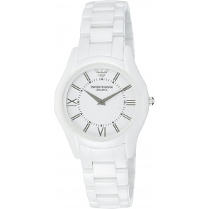 Horlogeband Armani AR1443 Keramiek Wit