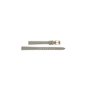 Horlogeband Armani AR1762 / AR1687 Leder Beige 10mm