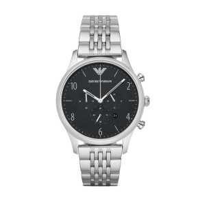 Armani horlogeband AR1863 Roestvrij staal (RVS) Zilver 22mm