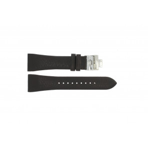 Horlogeband Armani AR2019 Leder Bruin 24mm