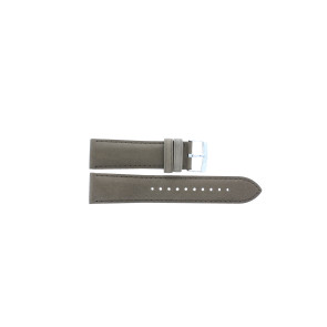 Horlogeband Armani AR2471 Leder Beige 22mm
