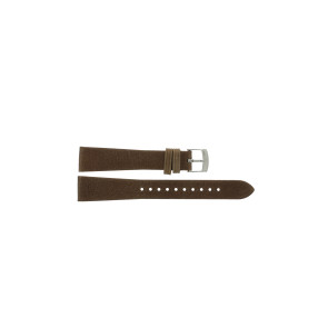 Horlogeband Armani AR2489 Leder Cognac 18mm