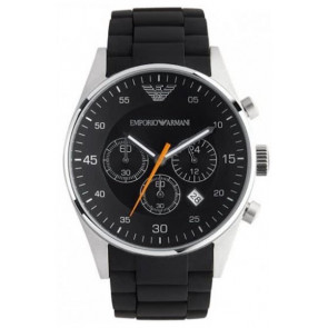 Horlogeband Armani AR5858 Staal Zwart