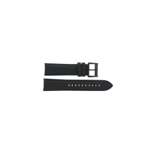 Horlogeband Armani AR5916 Leder Zwart 22mm