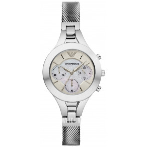 Horlogeband Armani AR7389 Mesh/Milanees Staal