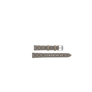 Armani horlogeband AR80007 Leder Roze