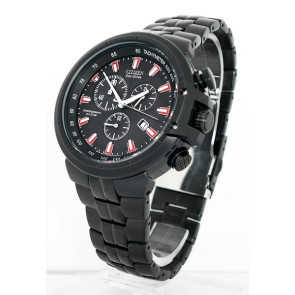 Horlogeband Citizen AT0617-55E Staal Zwart 9mm