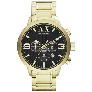Horlogeband Armani Exchange AX1357 Staal Doublé 22mm