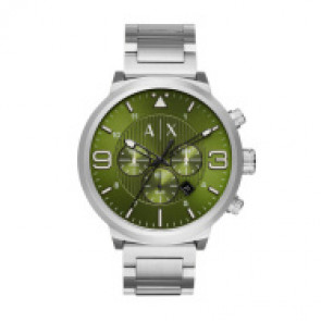 Horlogeband Armani AX1370 Onderliggend Staal 22mm
