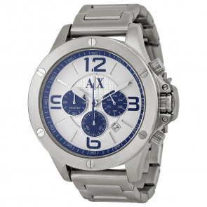 Horlogeband Armani Exchange AX1501 / AX1502 Roestvrij staal (RVS) Staal 22mm