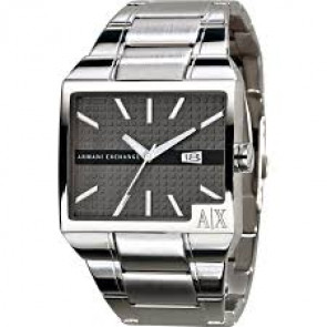Horlogeband Armani Exchange AX2003 Staal Staal 17mm