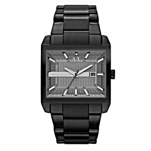 Horlogeband AX2202 Staal Zwart 28mm