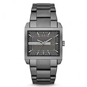 Horlogeband Armani Exchange AX2211 Staal Antracietgrijs 32mm