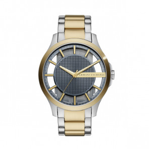 Horlogeband Armani Exchange AX2403 Staal Bi-Color 22mm