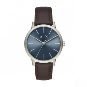 Horlogeband AX2704 Leder Bruin 20mm
