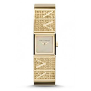 Horlogeband Armani Exchange AX4209 Staal Doublé 22mm