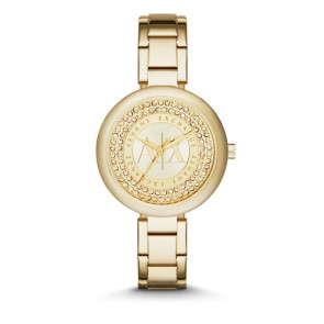 Horlogeband Armani Exchange AX4221 Staal Doublé 7mm