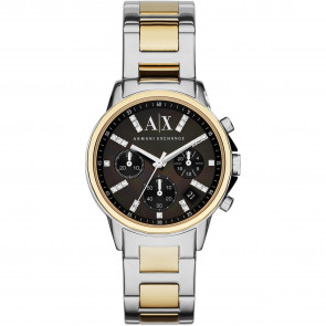 Horlogeband Armani Exchange AX4329 Staal Bi-Color 18mm
