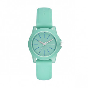 Horlogeband AX4362 Silicoon Turquoise 20mm