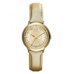 Horlogeband Armani Exchange AX5422 Leder Doublé 14mm