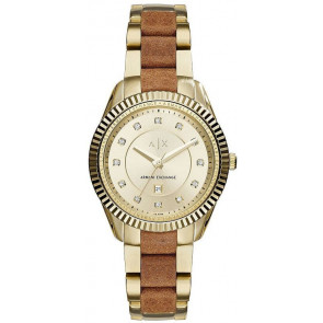 Horlogeband Armani Exchange AX5439 Staal Doublé 18mm