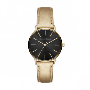 Horlogeband Armani Exchange AX5546 Leder Doublé 18mm