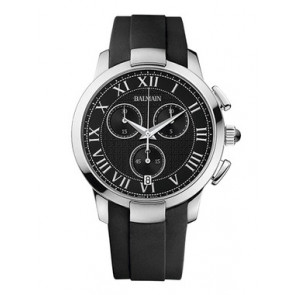 Horlogeband Balmain B53613262 Rubber Zwart