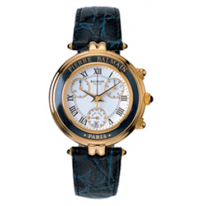 Horlogeband Balmain B59808222 Leder Blauw 19mm