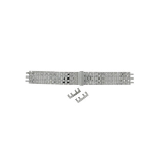 Horlogeband Tag Heuer CW2113-0 / FC6401 Leder Blauw 22mm