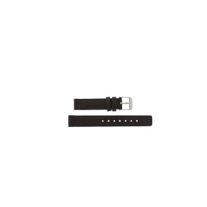Horlogeband Davis BB1200BR Leder Bruin 14mm